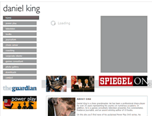 Tablet Screenshot of danielking.biz
